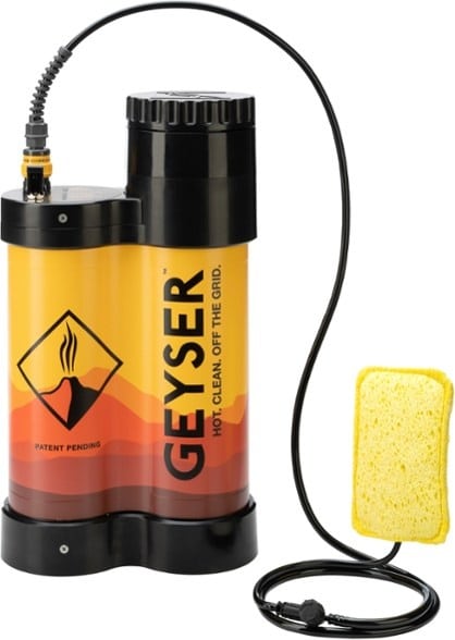 geyser systems portable shower with heater