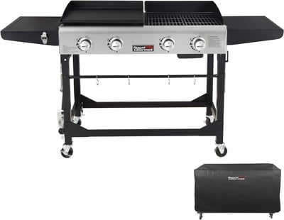 Royal gourmet GD401C grill griddle
