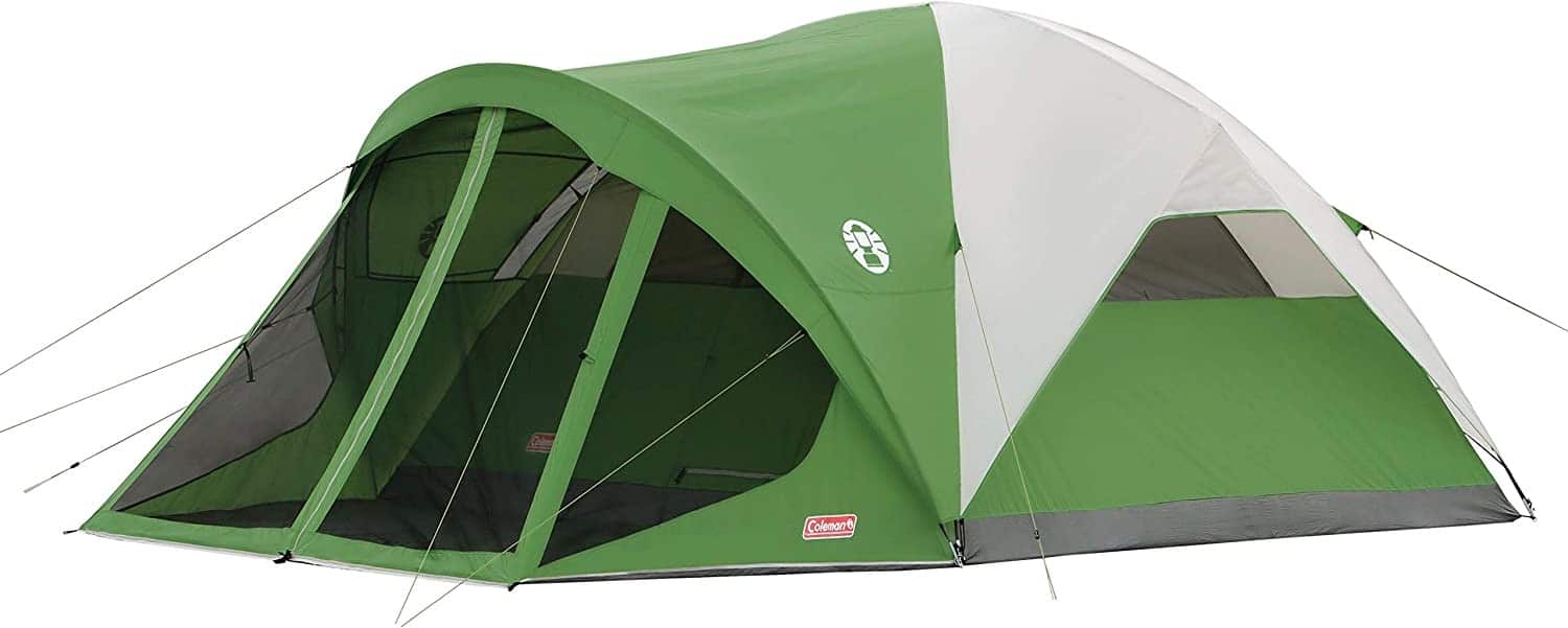 coleman dome tent with screenroom