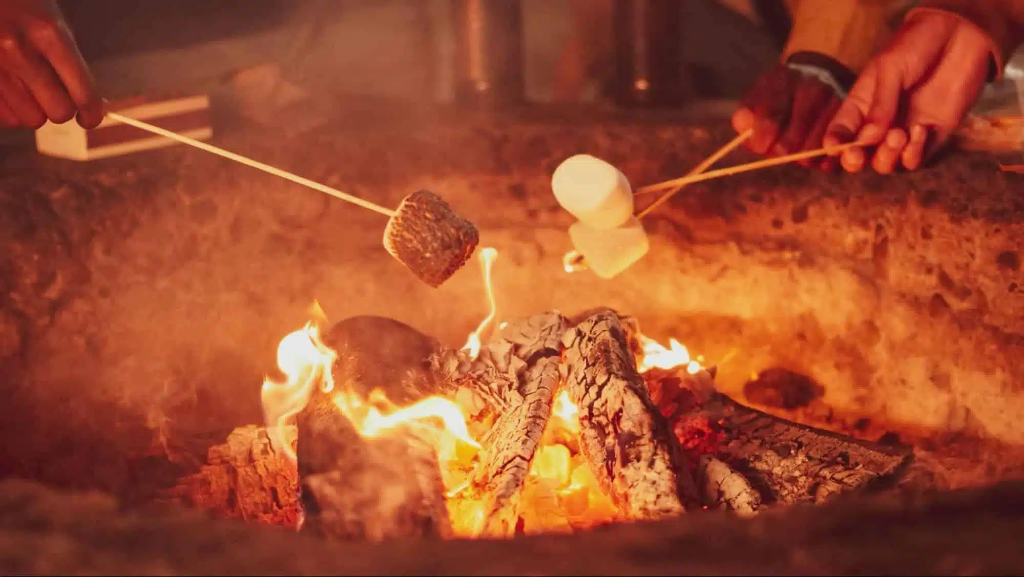 marshmallow roasting