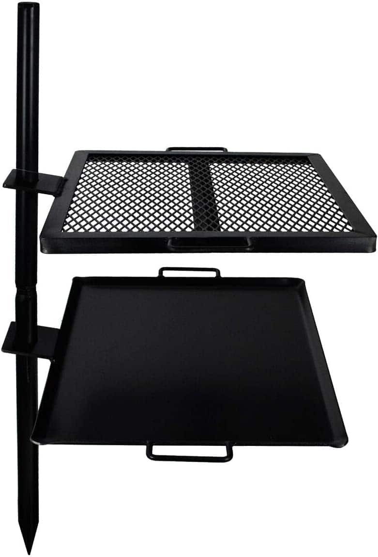 GameMaker Open Fire Cooking Grill and Skillet