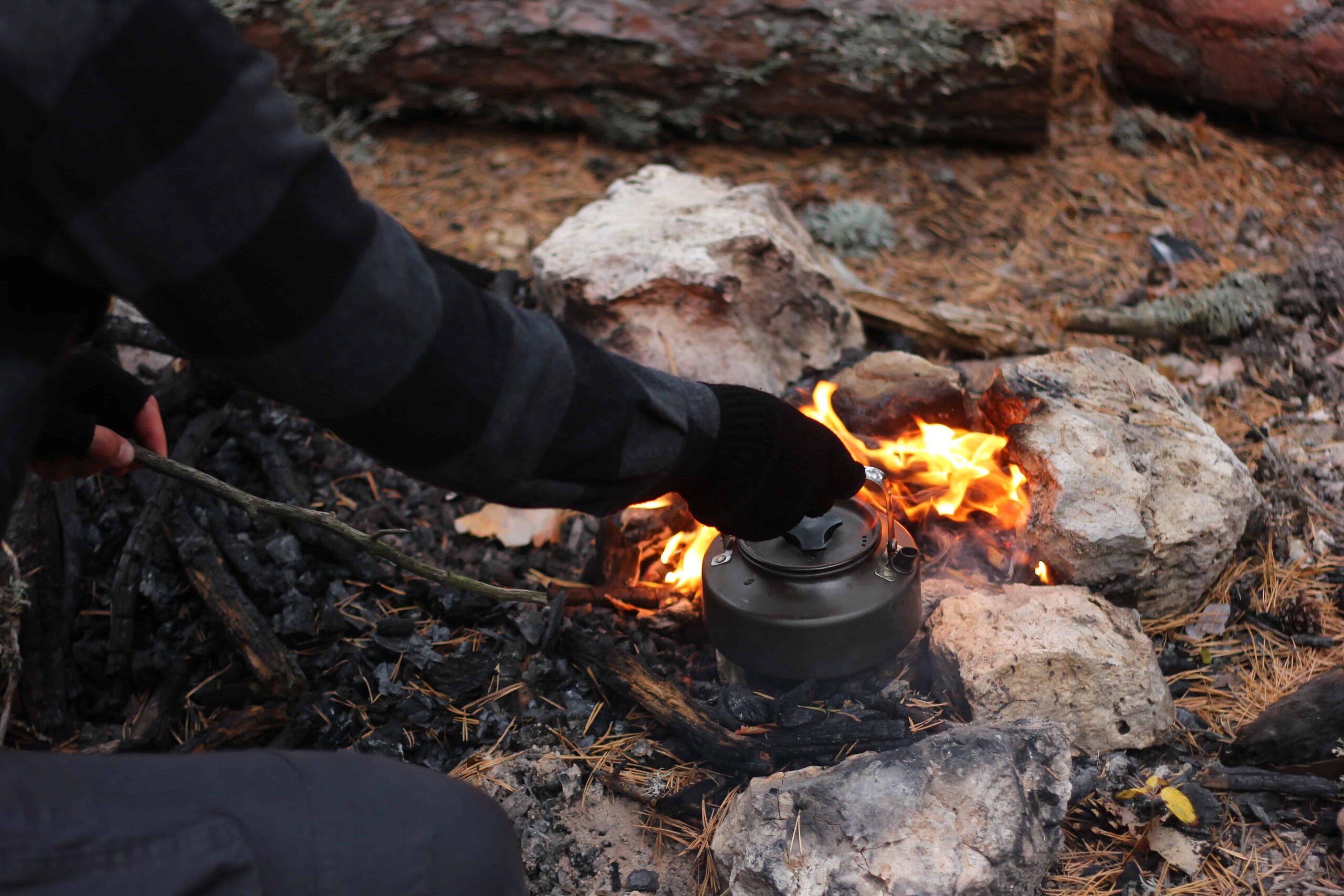 camping tea kettle