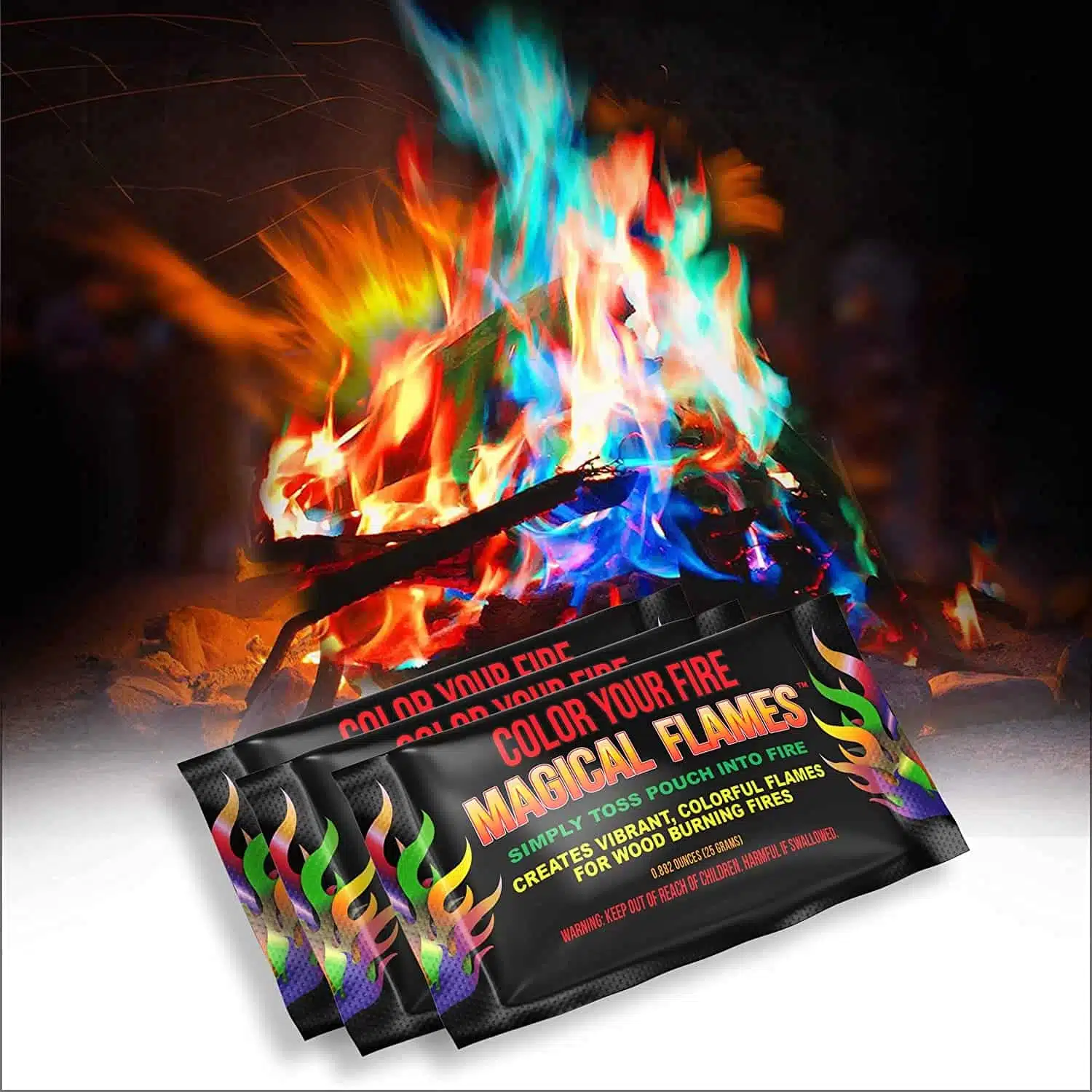 magical flames fire color changers