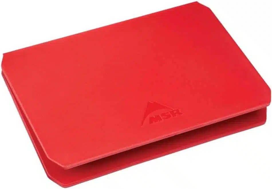 MSR Alpine Deluxe Cutting Board Red