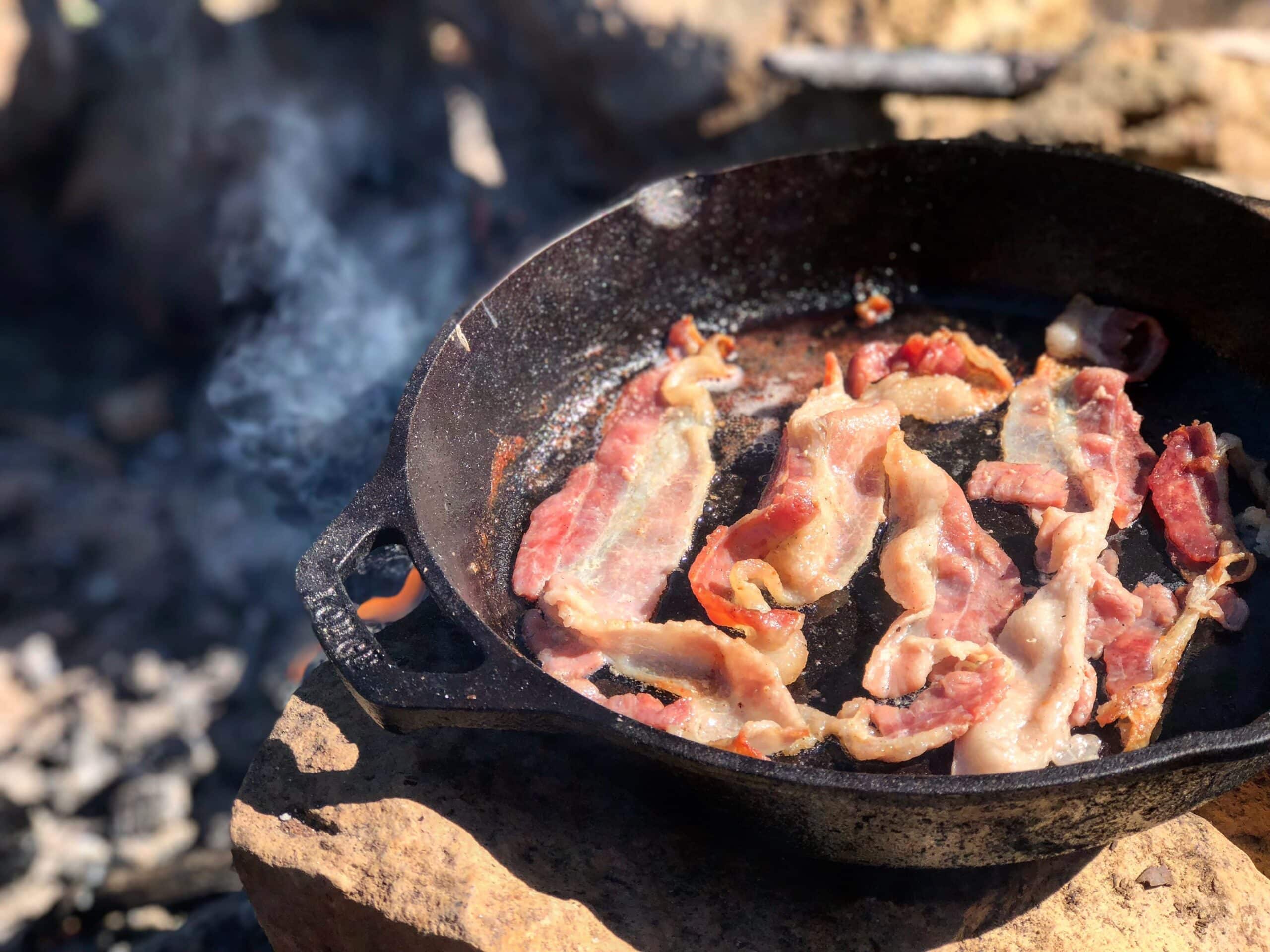 campfire bacon