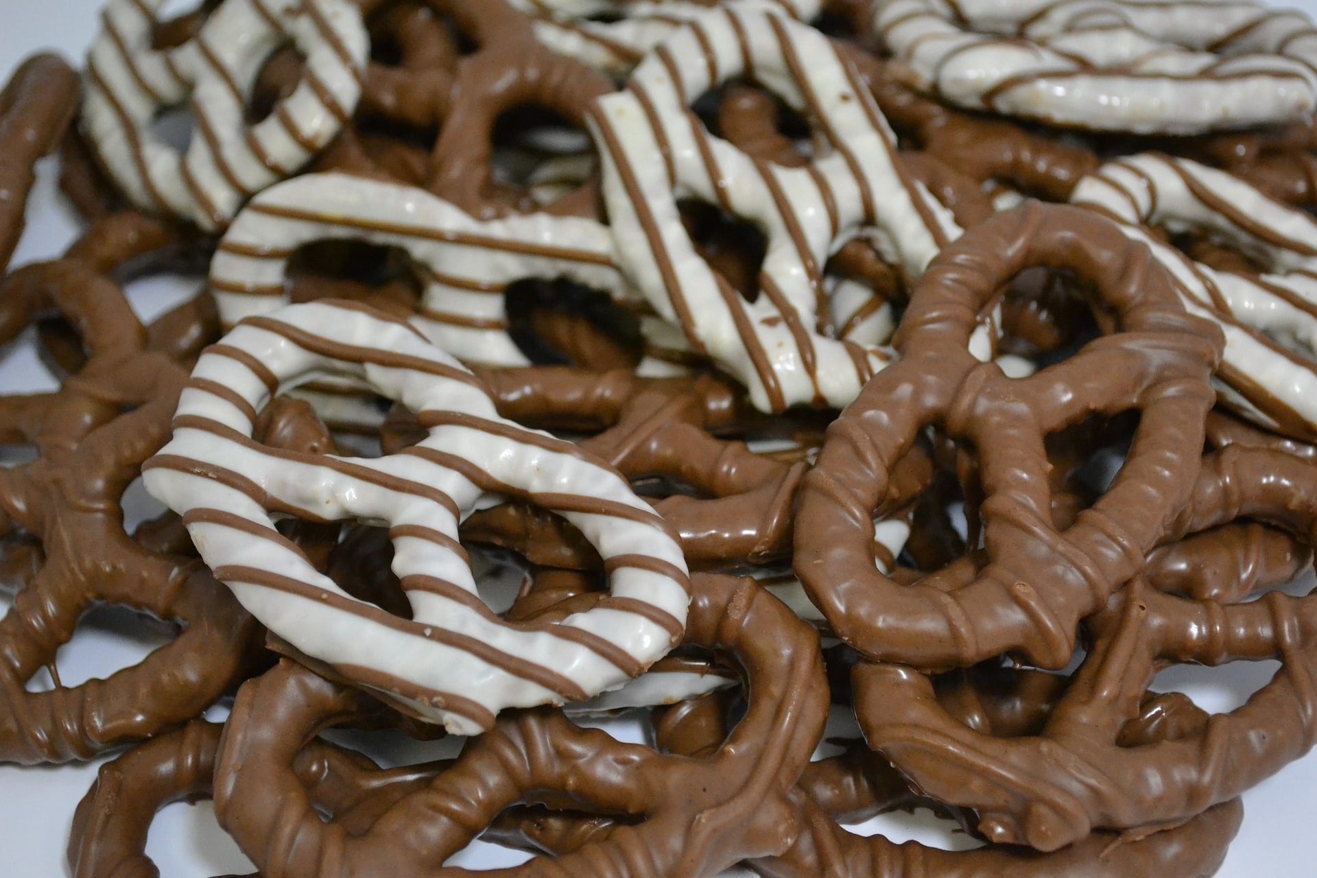 chocolate-covered pretzels